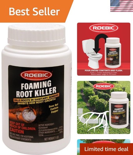 Foaming root killer - foaming,