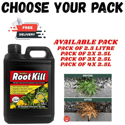 Weedblast rootkill weedkiller - weedblast,
