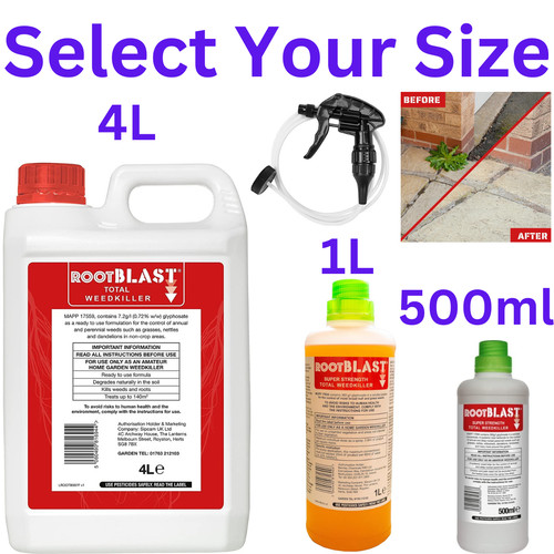 Rootblast total weedkiller - total,